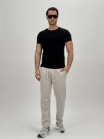 Tricou din bumbac cu decolteu la baza gâtului - imagine 19