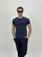 Tricou din bumbac cu decolteu la baza gâtului - imagine 22