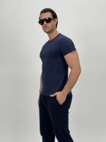 Tricou din bumbac cu decolteu la baza gâtului - imagine 23