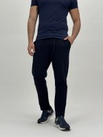 Pantalon din bumbac cu șnur - imagine 16