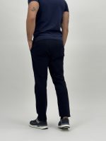 Pantalon din bumbac cu șnur - imagine 18