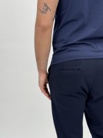 Pantalon din bumbac cu șnur - imagine 19