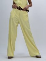 Pantalon wide leg cu curea - imagine 18