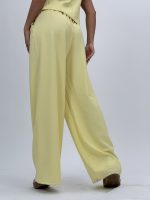 Pantalon wide leg cu curea - imagine 20