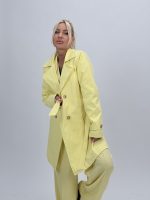 Jachetă trench cu nasturi - imagine 13