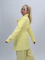 Jachetă trench cu nasturi - imagine 15