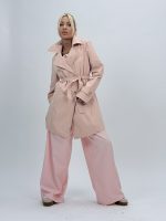 Jachetă trench cu nasturi - imagine 10