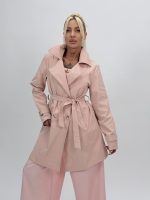 Jachetă trench cu nasturi - imagine 6