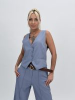 Vestă office cu 4 nasturi - imagine 8