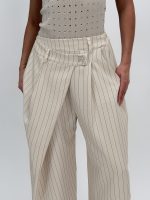 Pantalon baggy cu dungi - imagine 11