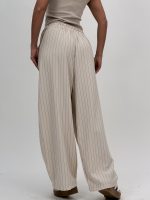 Pantalon baggy cu dungi - imagine 12