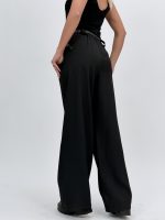 Pantalon office wide leg - imagine 5