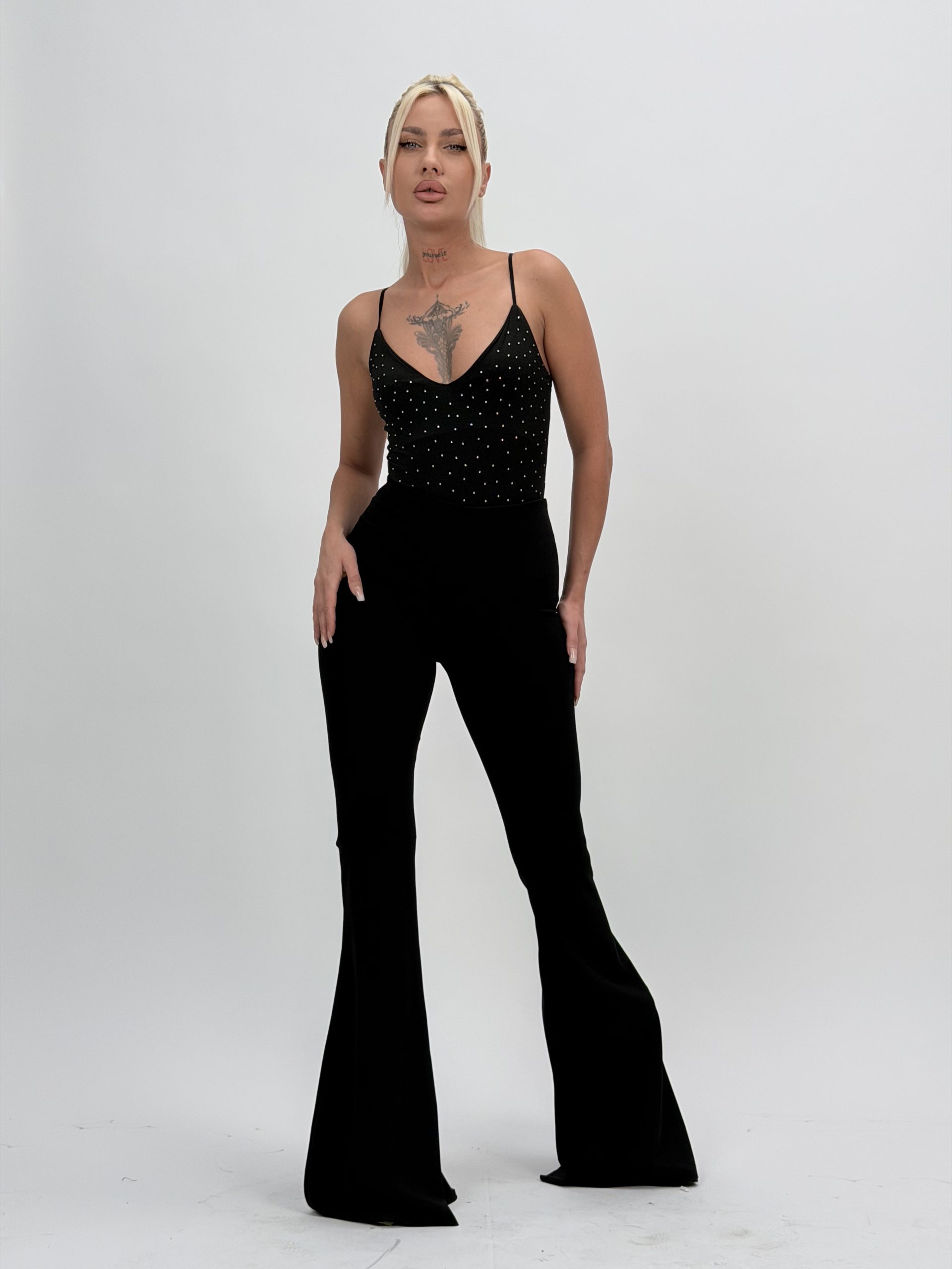 IMG_4217 Pantalon colant evazat - imagine 1