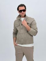 Jachetă casual cu buzunare la piept - imagine 4