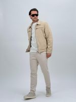 Jachetă casual cu fermoar la piept - imagine 5