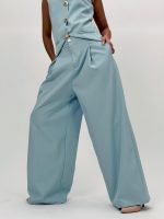 Set vestă și pantalon cu butoni aurii - imagine 38