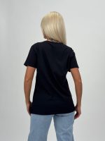 Tricou din bumbac accesorizat cu ștrasuri - imagine 8