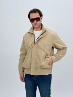 Jachetă din fâș cu buzunar diagonal - imagine 2