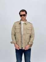 Jachetă din bumbac prespălat - imagine 2