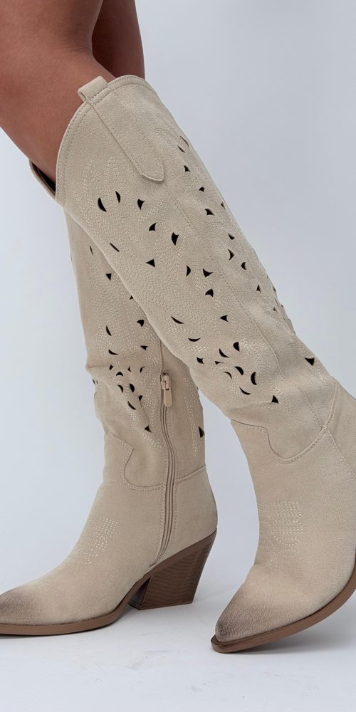 Pantof ciocată perforată