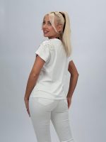 Tricou raglan din bumbac accesorizat - imagine 4