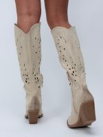 Pantof ciocată perforată - imagine 4