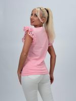 Tricou accesorizat din bumbac - imagine 8