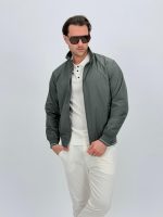 Jachetă bomber din fâș - imagine 15