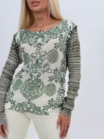 Pulover imprimat baroc - imagine 7