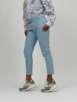 Pantalon slim th basic cu curea - imagine 4