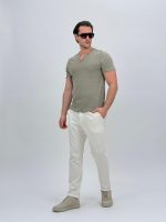 Pantalon TH din jerse subțire - imagine 8