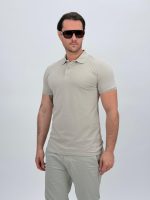 Tricou polo basic din bumbac - imagine 5