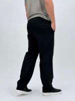 Pantalon din bumbac cu șnur în talie - imagine 18