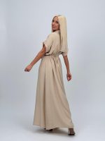 Rochie lungă tip cămașă cu broderie - imagine 12