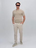 Tricou polo din jerse - imagine 4