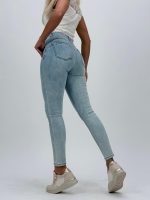 Jeans | Blug slim fit cu push-up și ștrasuri - imagine 2