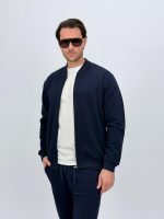 Jachetă bomber din jerse - imagine 8