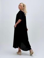 Rochie vaporoasă cu mânecă scurtă - imagine 35