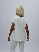 Tricou din bumbac cu model indi - imagine 4