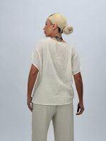 Bluză basic din bumbac - imagine 4