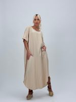 Rochie vaporoasă cu mânecă scurtă - imagine 12