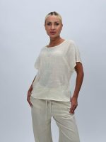 Bluză basic din bumbac