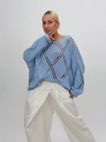 Bluză din tricot cu mânecă lungă - imagine 6