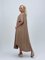 Rochie vaporoasă cu mânecă scurtă - imagine 19