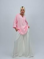 Cămașă din in cu 5 nasturi - imagine 29