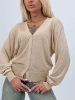 Cardigan cu lurex - imagine 3