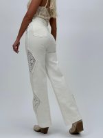 Jeans | Blug drept cu broderie - imagine 5