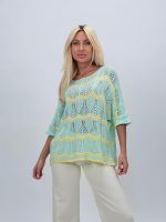 Bluză din tricot cu mânecă 3/4 - imagine 5