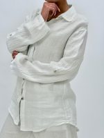 Cămașă din in - imagine 7