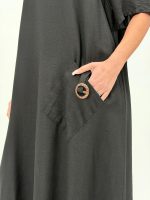 Rochie vaporoasă cu mânecă scurtă - imagine 34